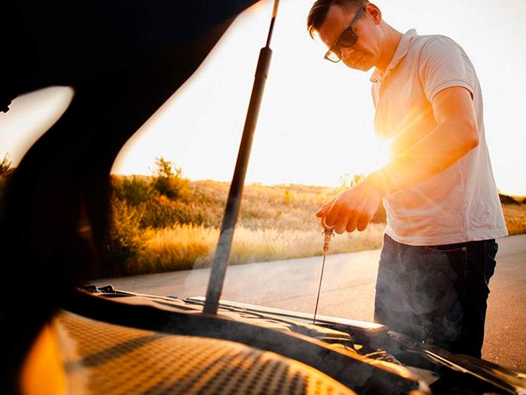 efectos de las altas temperaturas en los coches durante una ola de calor